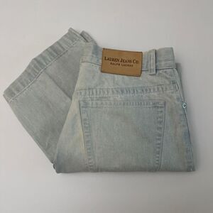 Ralph Lauren Jean Co. Size 8 Light‎ Blue Flood Capri Jeans, Ralph Lauren 362